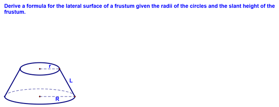 Frustum General Case Step 1